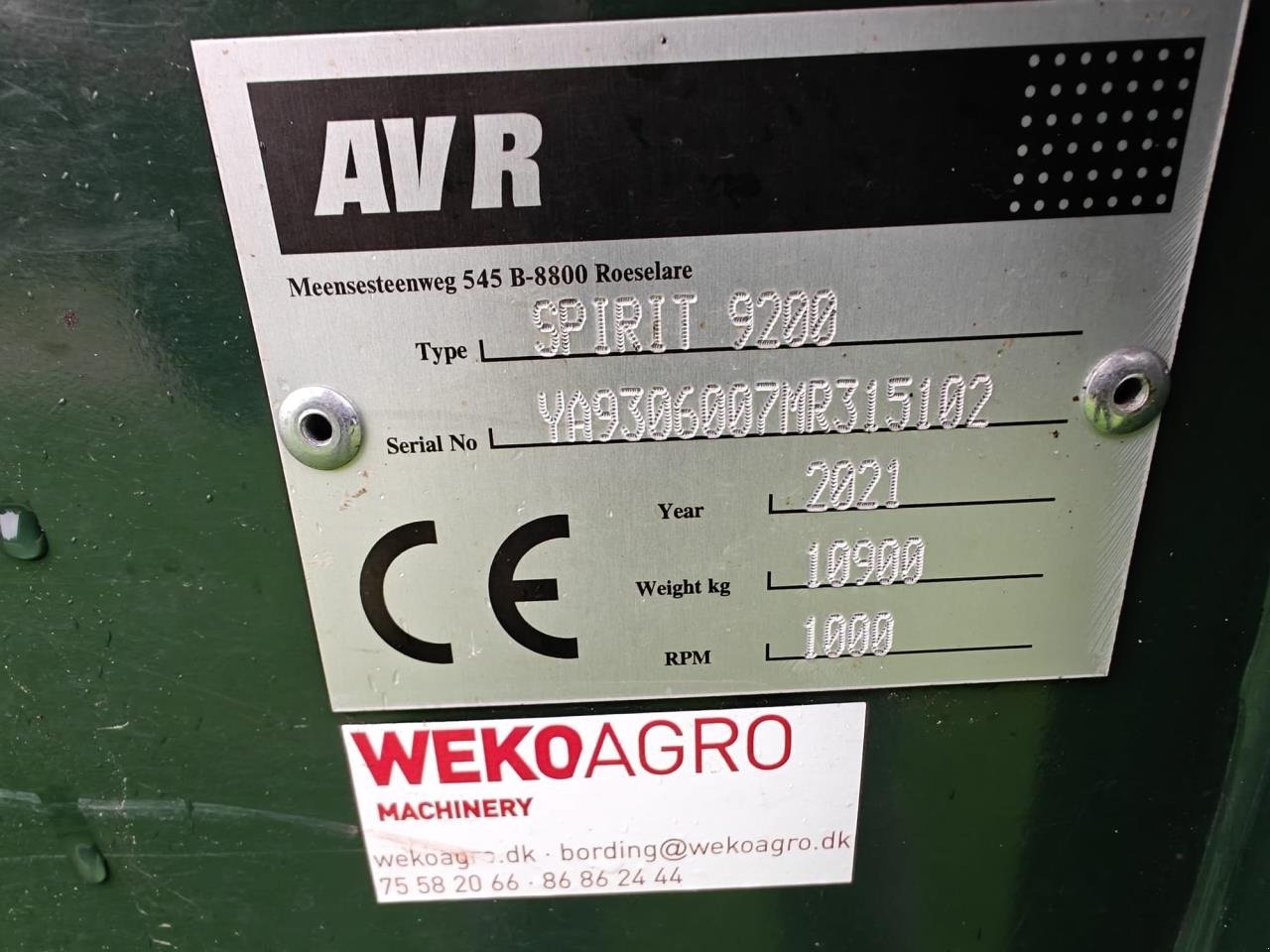 Kartoffelvollernter от тип AVR SPIRIT 9200, Gebrauchtmaschine в Bording (Снимка 16)