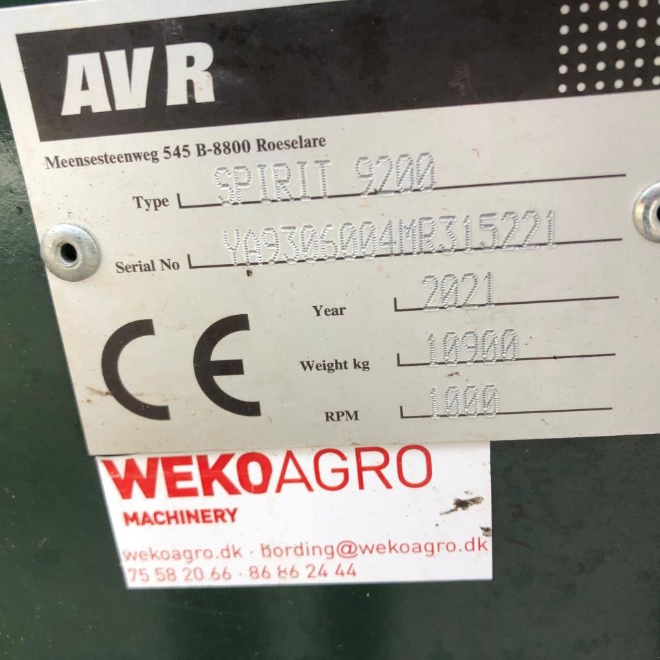 Kartoffelvollernter от тип AVR SPIRIT 9200, Gebrauchtmaschine в Bording (Снимка 13)