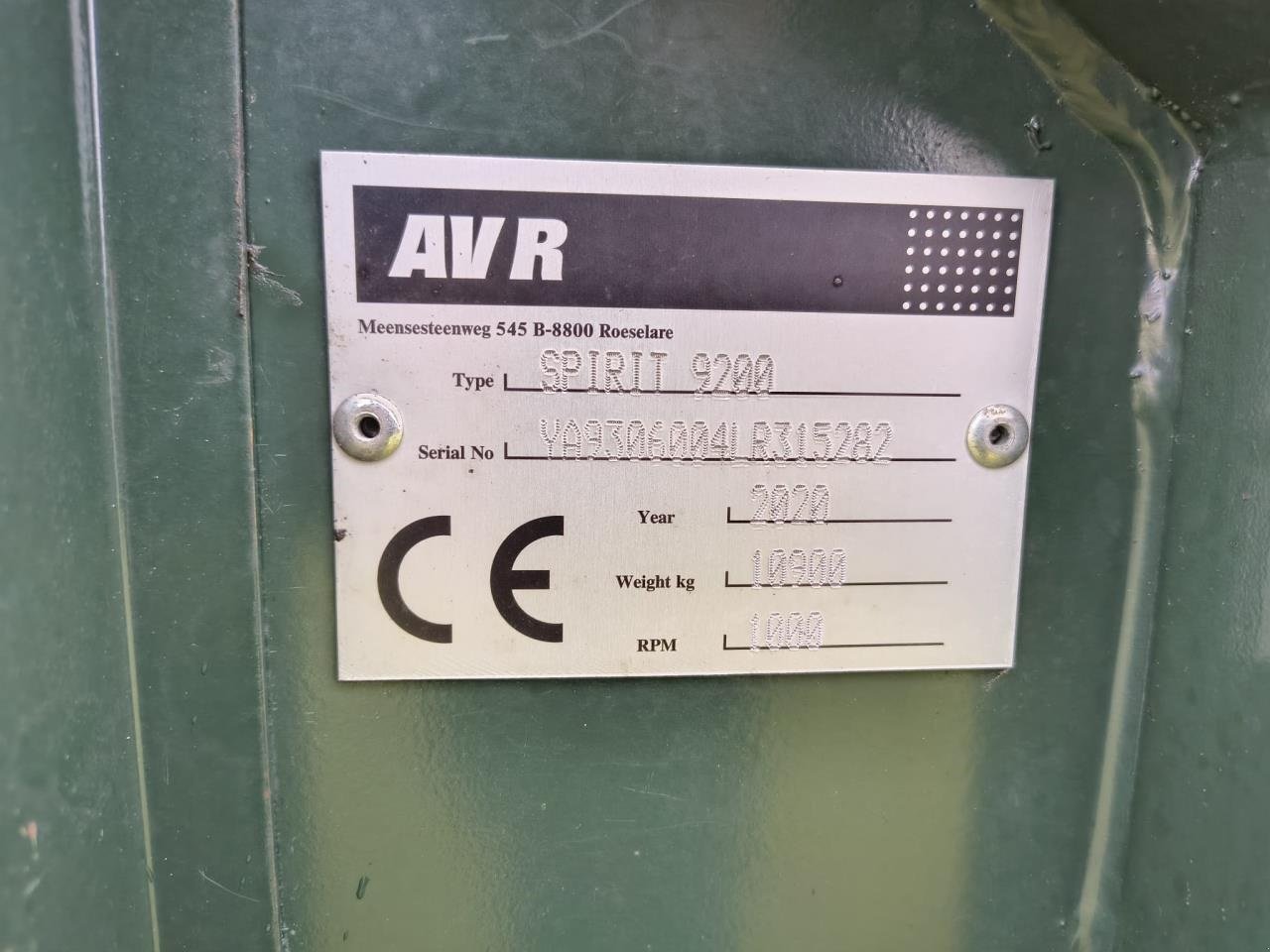 Kartoffelvollernter van het type AVR Spirit 9200CR, Gebrauchtmaschine in Bording (Foto 16)