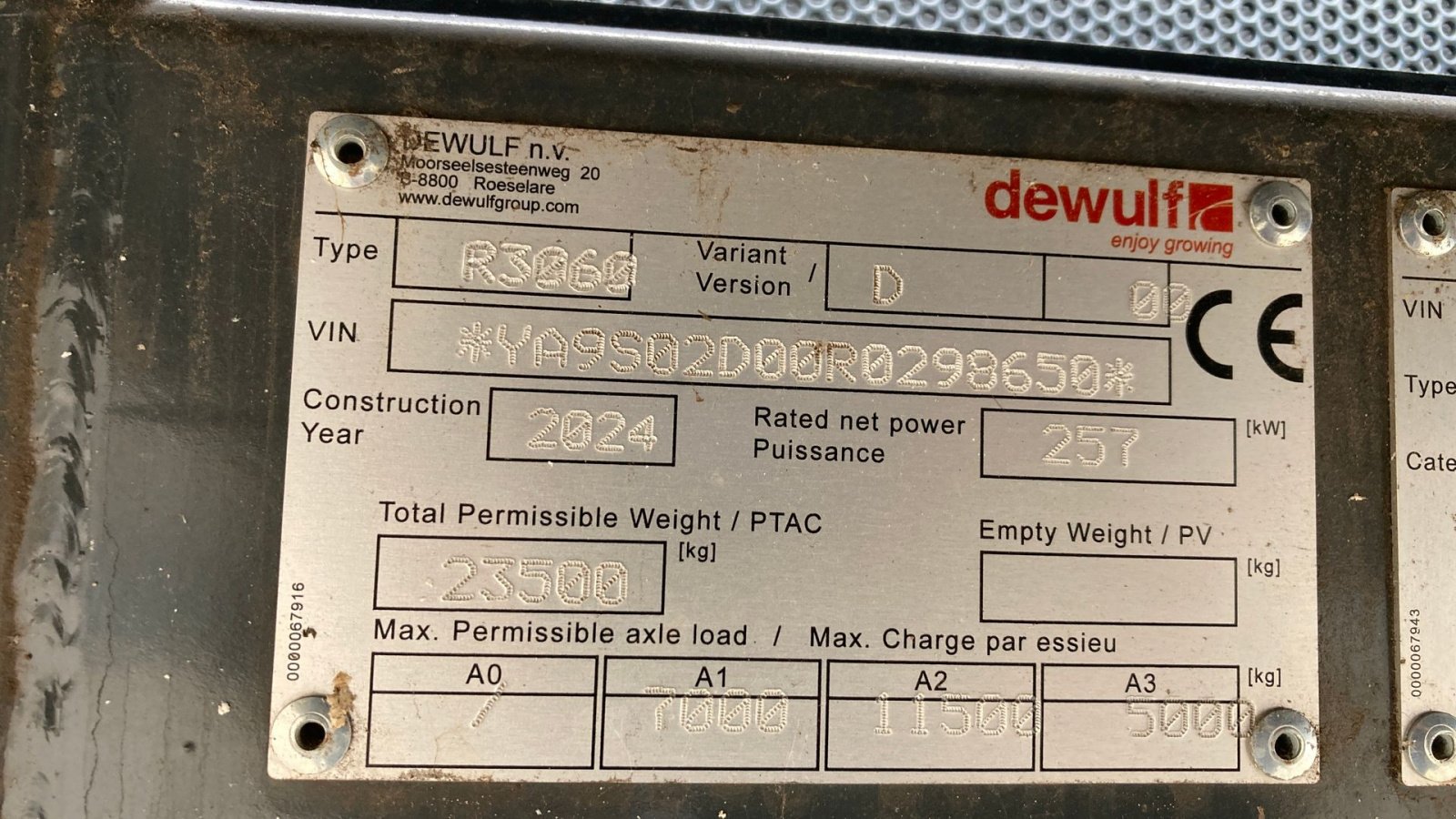 Kartoffelvollernter typu Dewulf RQA3060 Demomaskine, Gebrauchtmaschine w Horsens (Zdjęcie 14)