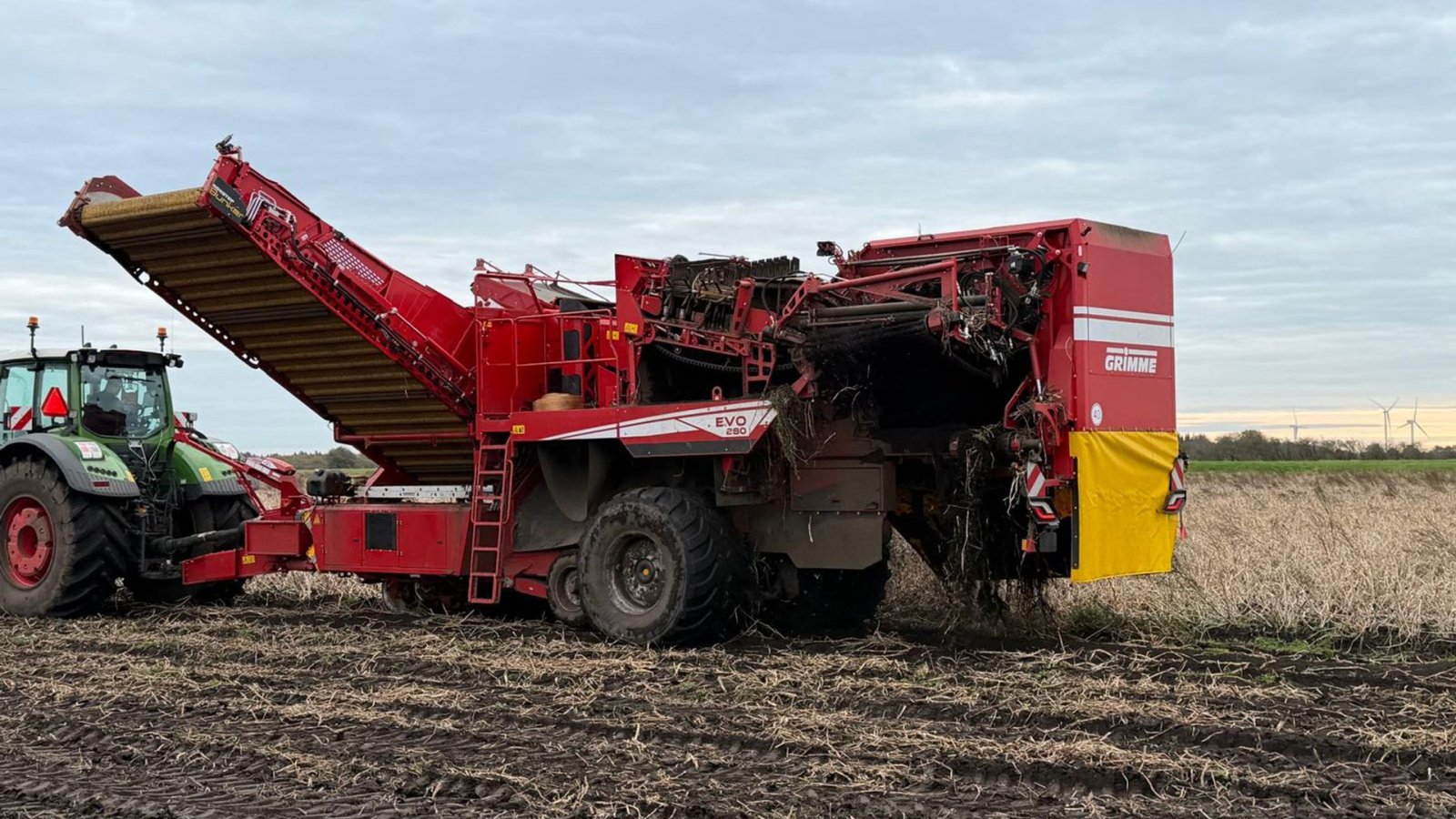 Kartoffelvollernter typu Grimme EVO 280 ClodSep Gen II // non stop tank // hjultræk 275 ha, Gebrauchtmaschine v Tønder (Obrázek 3)