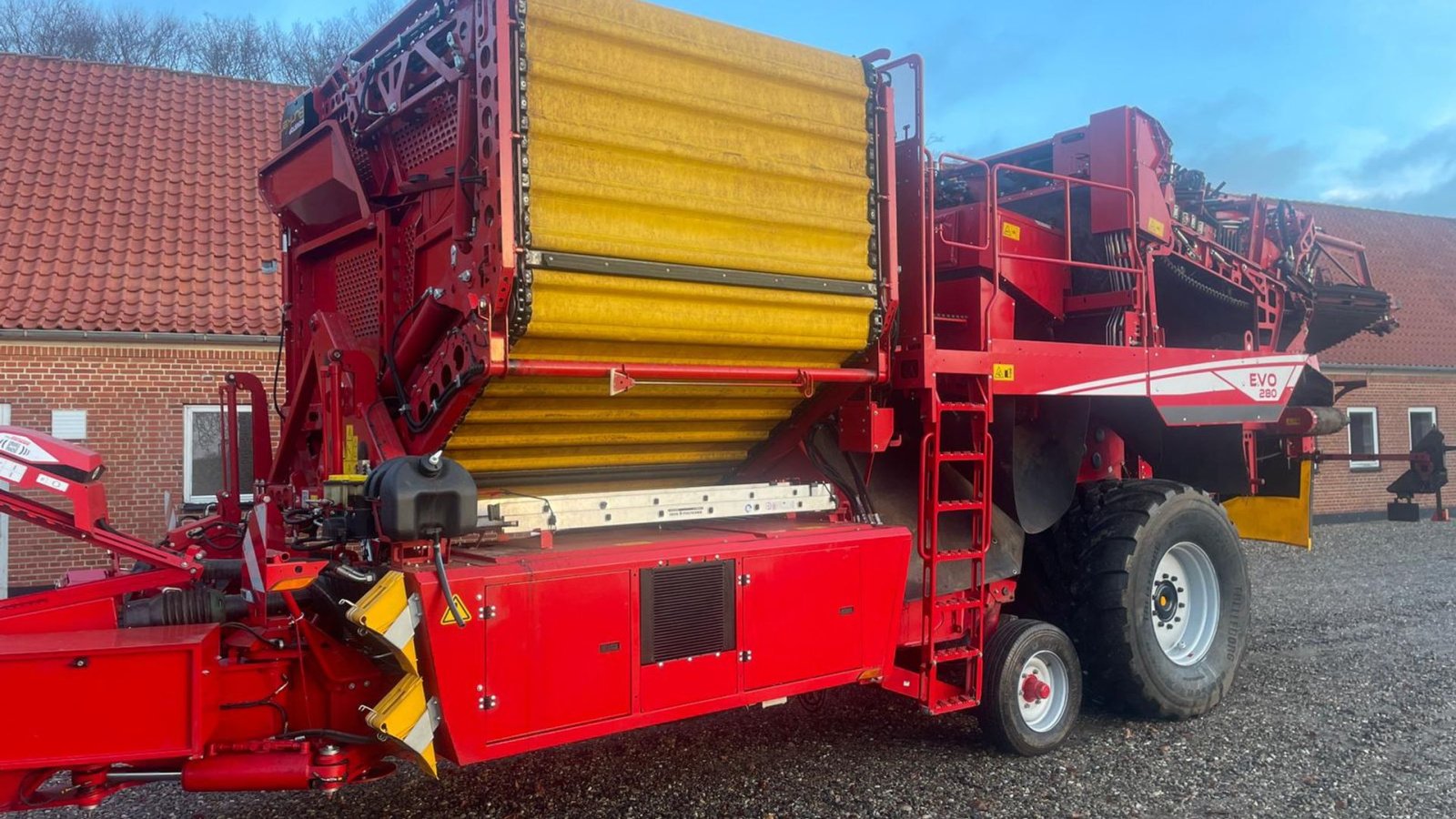 Kartoffelvollernter van het type Grimme EVO 280 ClodSep Gen II // non stop tank // hjultræk 275 ha, Gebrauchtmaschine in Tønder (Foto 15)