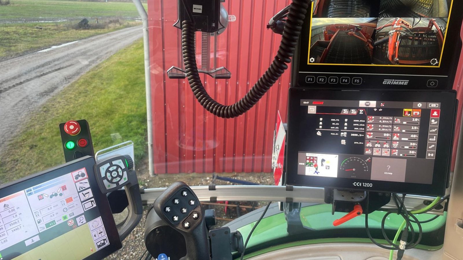 Kartoffelvollernter van het type Grimme EVO 280 ClodSep Gen II // non stop tank // hjultræk 275 ha, Gebrauchtmaschine in Tønder (Foto 4)