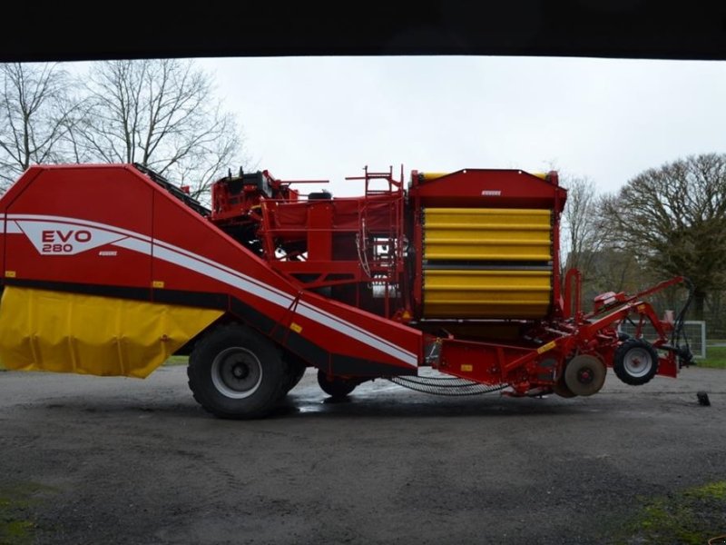 Kartoffelvollernter tipa Grimme EVO 280 ClodSep årg.2024 med kun 131 ha Non stop tank., Gebrauchtmaschine u Bylderup-Bov