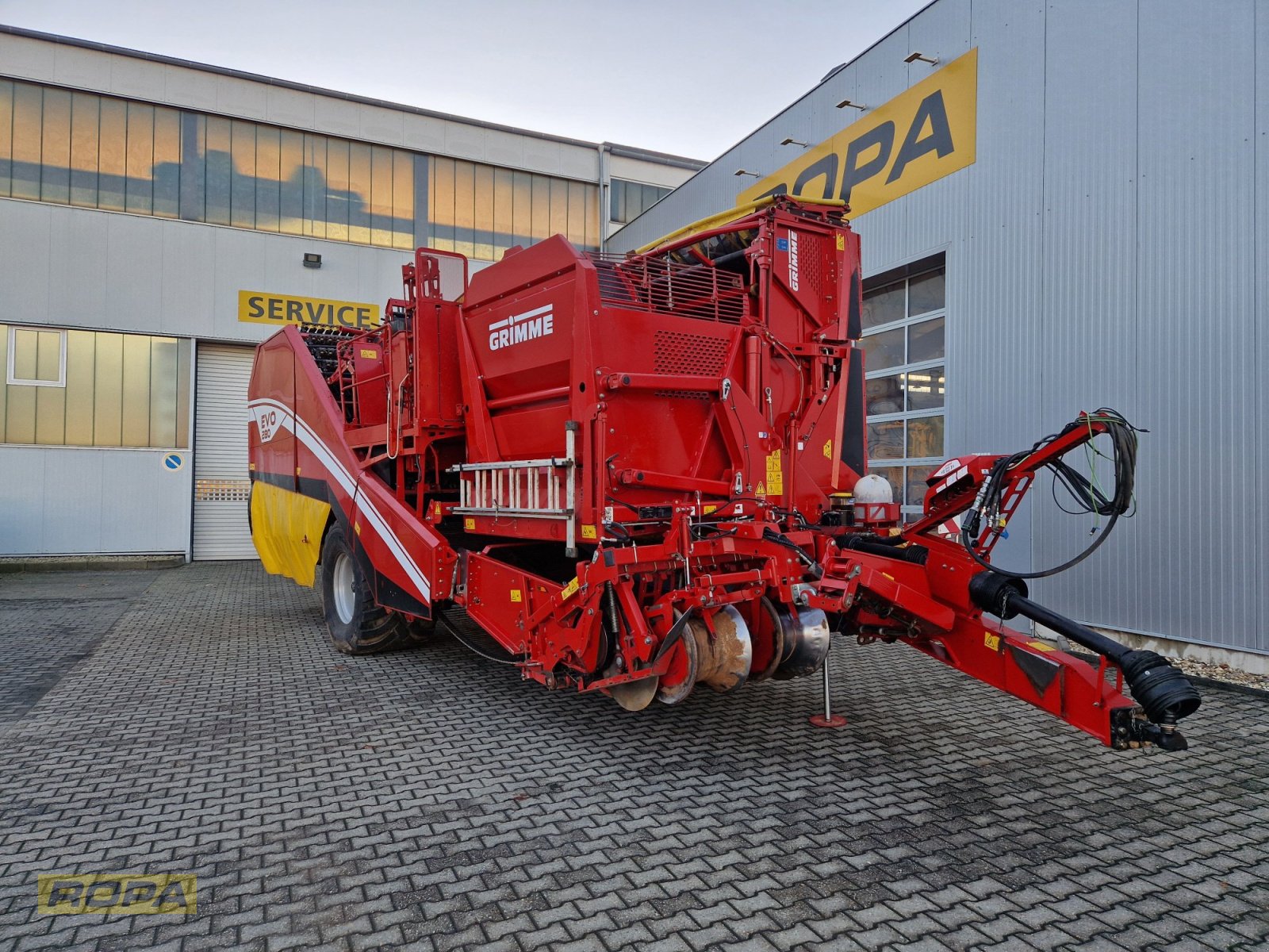 Kartoffelvollernter van het type Grimme EVO 280 ClodSep, Gebrauchtmaschine in Viersen (Foto 9)