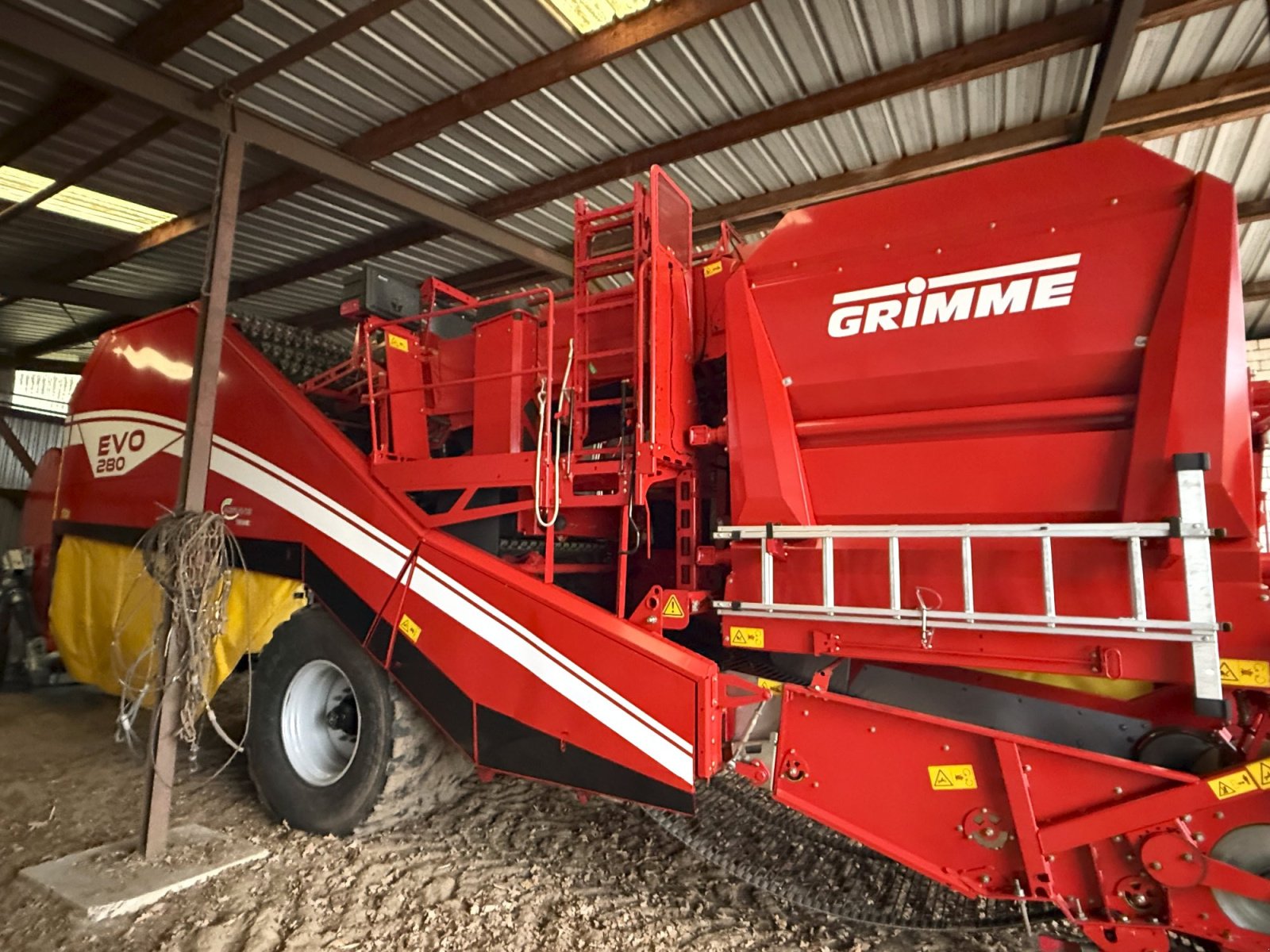 Kartoffelvollernter a típus Grimme EVO 280, Gebrauchtmaschine ekkor: Nortrup (Kép 10)