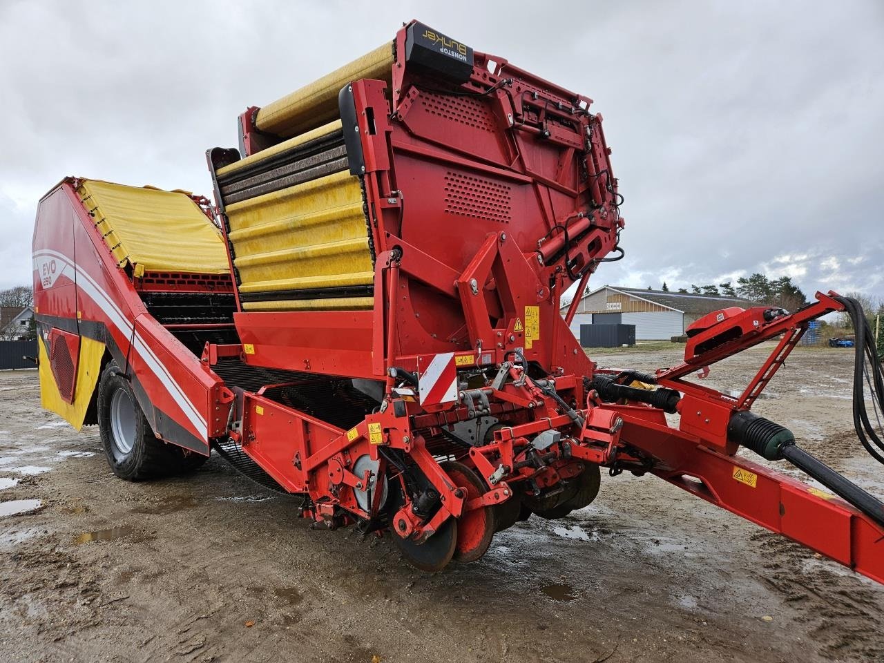 Kartoffelvollernter типа Grimme EVO 290 AirSep, Gebrauchtmaschine в Bording (Фотография 9)