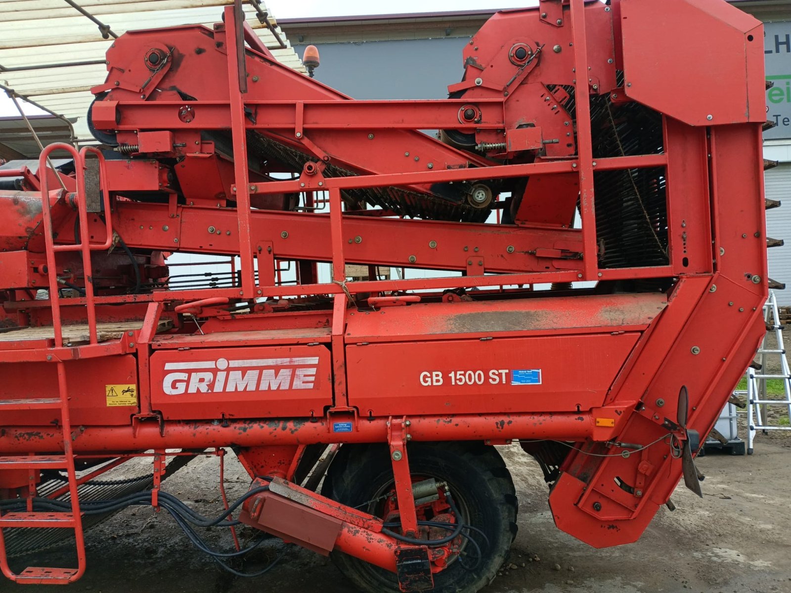 Kartoffelvollernter des Typs Grimme GB 1500, Gebrauchtmaschine in Dettingen (Bild 1)