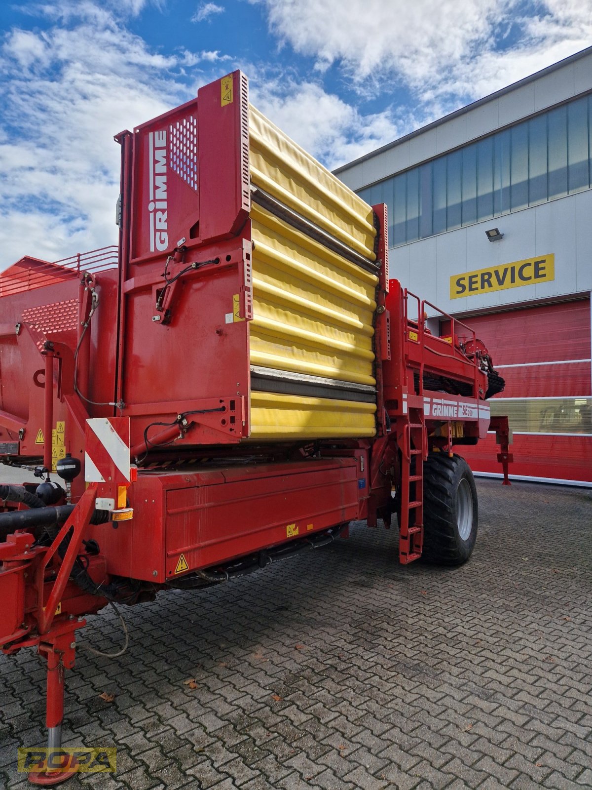 Kartoffelvollernter van het type Grimme Grimme SE 260 UB, Gebrauchtmaschine in Viersen (Foto 7)