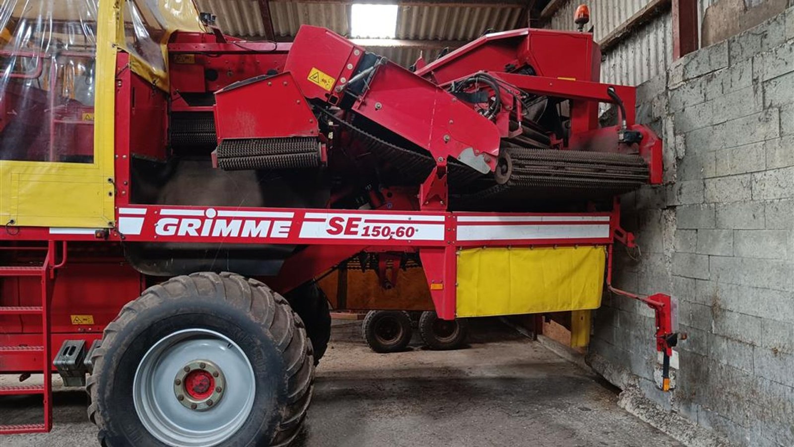 Kartoffelvollernter del tipo Grimme SE 150-60 Grimme SE 150-60, med hjultræk og med 1700 mm indføring., Gebrauchtmaschine In Egtved (Immagine 4)