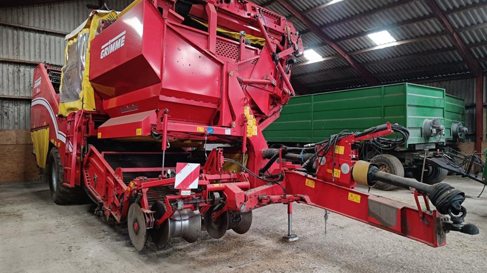 Kartoffelvollernter del tipo Grimme SE 150-60 Grimme SE 150-60, med hjultræk og med 1700 mm indføring., Gebrauchtmaschine In Egtved (Immagine 2)