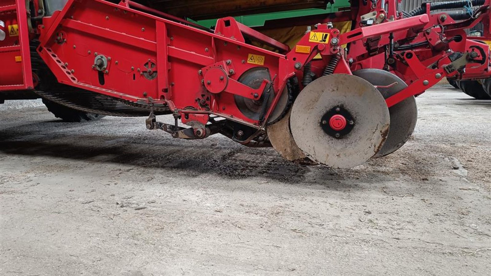 Kartoffelvollernter del tipo Grimme SE 150-60 Grimme SE 150-60, med hjultræk og med 1700 mm indføring., Gebrauchtmaschine In Egtved (Immagine 11)