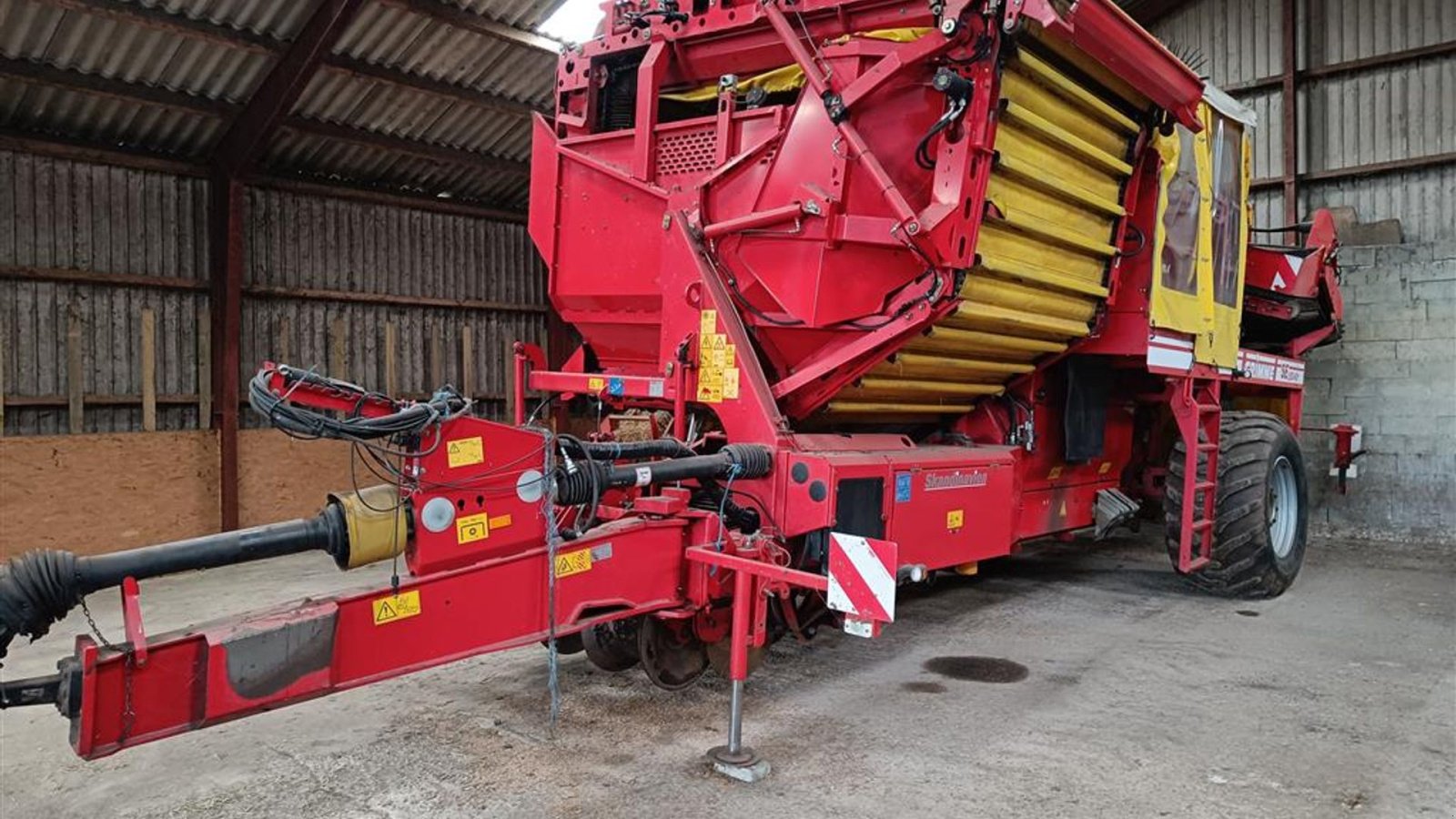 Kartoffelvollernter del tipo Grimme SE 150-60 Grimme SE 150-60, med hjultræk og med 1700 mm indføring., Gebrauchtmaschine In Egtved (Immagine 1)