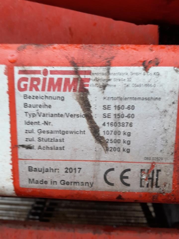 Kartoffelvollernter typu Grimme SE 150-60 NB, Gebrauchtmaschine v Bording (Obrázek 15)