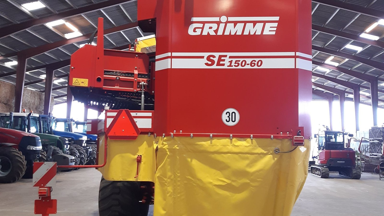 Kartoffelvollernter des Typs Grimme SE 150-60 UB XXL Ny maskine årg. 2025 kun kørt 129 ha med hjultræk og ekstra bredde rensebånd., Gebrauchtmaschine in Bylderup-Bov (Bild 3)