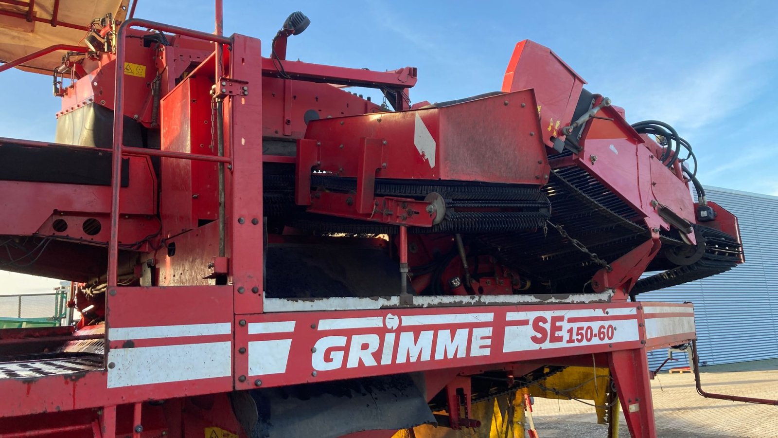 Kartoffelvollernter Türe ait Grimme SE 150-60 UB, Gebrauchtmaschine içinde Horsens (resim 14)