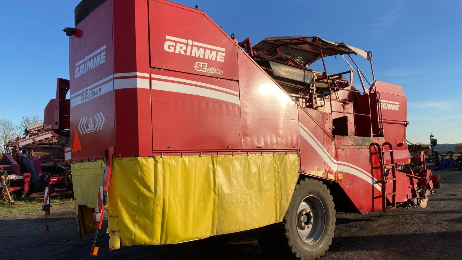 Kartoffelvollernter Türe ait Grimme SE 150-60 UB, Gebrauchtmaschine içinde Horsens (resim 4)