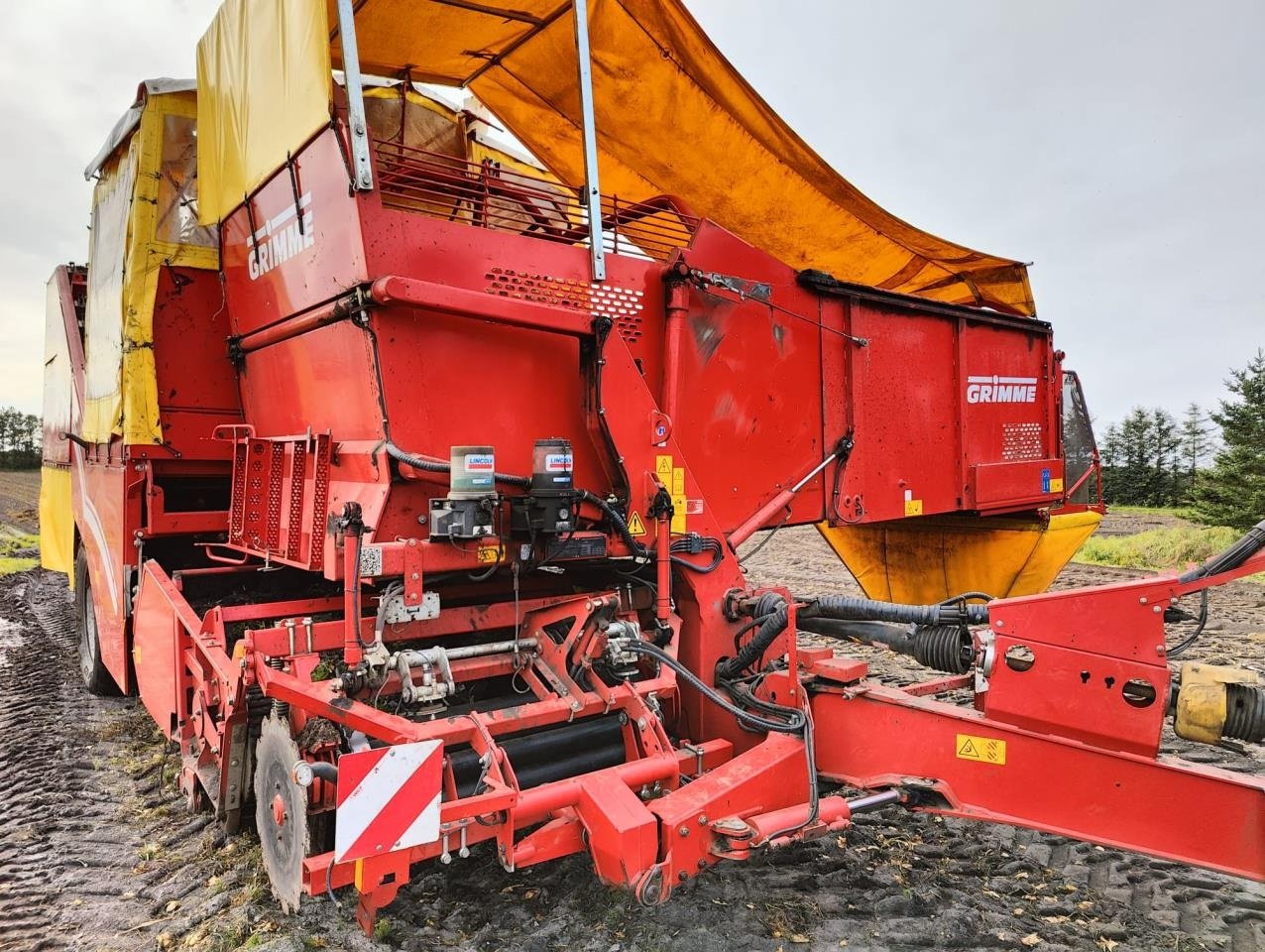 Kartoffelvollernter des Typs Grimme SE 150-60 UB, Gebrauchtmaschine in Bording (Bild 3)