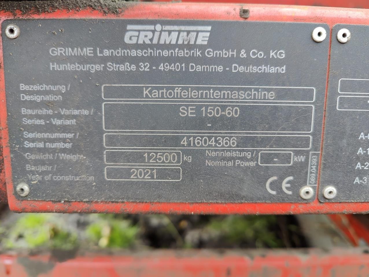 Kartoffelvollernter des Typs Grimme SE 150-60 UB, Gebrauchtmaschine in Bording (Bild 8)