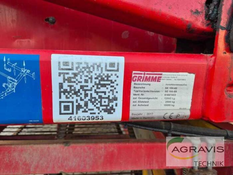 Kartoffelvollernter типа Grimme SE 150-60 UB, Gebrauchtmaschine в Alpen (Фотография 9)