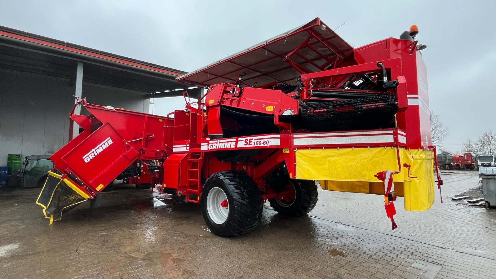 Kartoffelvollernter типа Grimme SE 150-60 UB, Gebrauchtmaschine в Dannstadt-Schauernheim (Фотография 9)