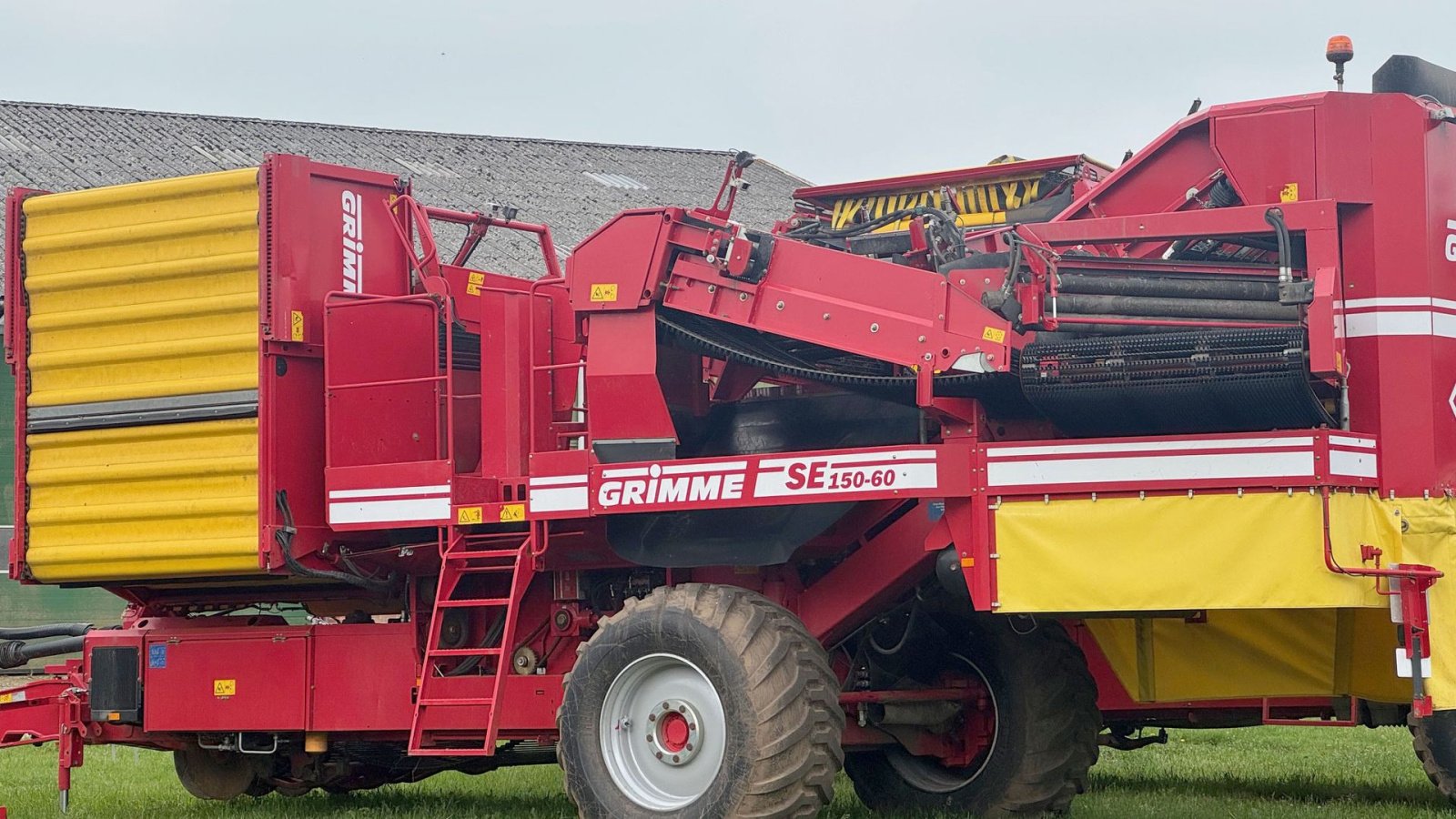 Kartoffelvollernter tipa Grimme SE-150-60 XXL hjultræk 7,5t tank, Gebrauchtmaschine u Tønder (Slika 1)