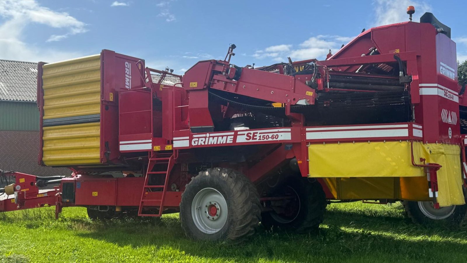 Kartoffelvollernter del tipo Grimme SE-150-60 XXL hjultræk Grimme SE-150-60 XXL hjultræk med XXL rensesystem - 7,5t tank // KUN 150 HA, Gebrauchtmaschine In Tønder (Immagine 13)