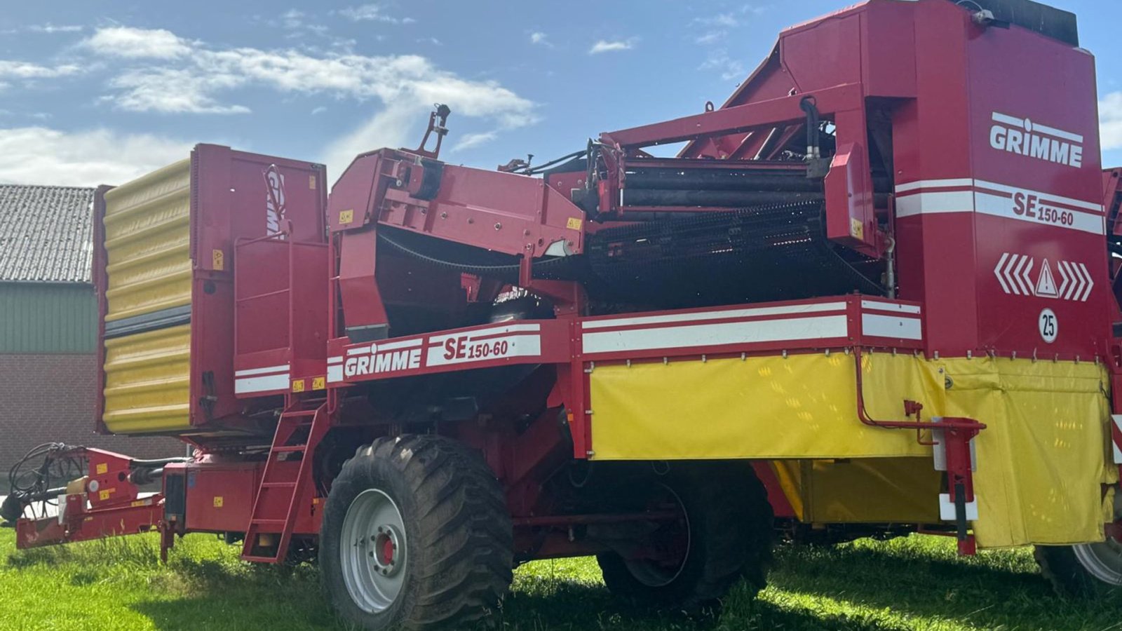 Kartoffelvollernter del tipo Grimme SE-150-60 XXL hjultræk Grimme SE-150-60 XXL hjultræk med XXL rensesystem - 7,5t tank // KUN 150 HA, Gebrauchtmaschine In Tønder (Immagine 11)