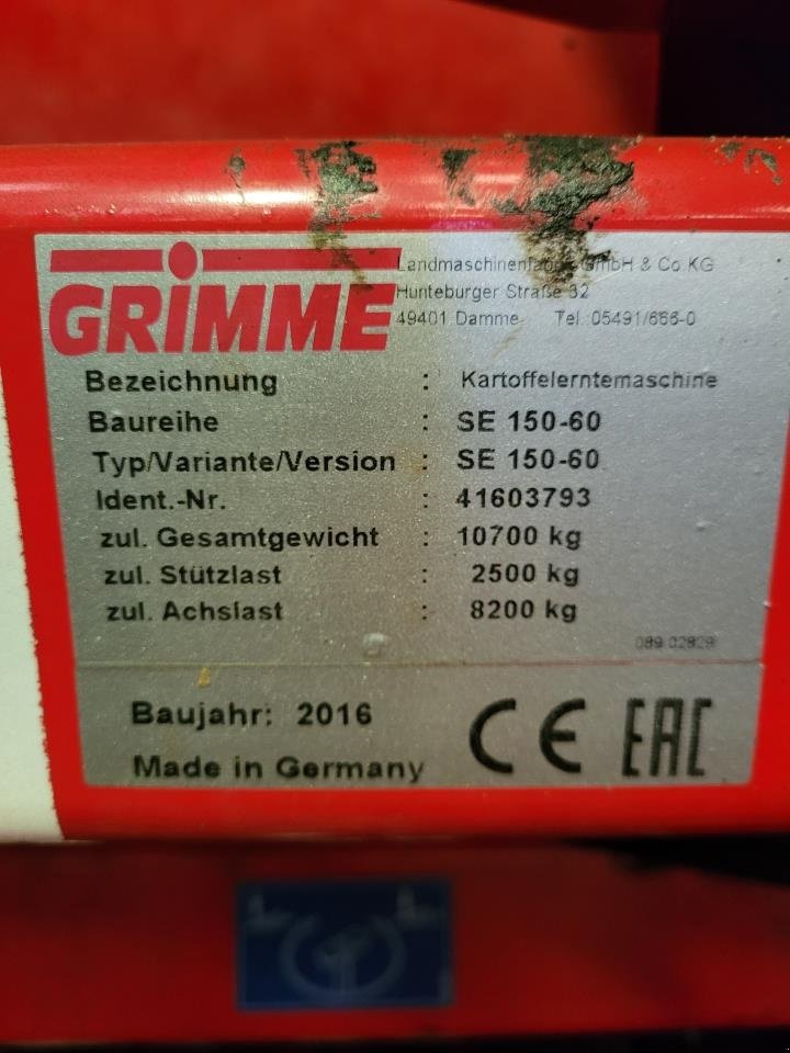 Kartoffelvollernter typu Grimme SE 170-60 XL, Gebrauchtmaschine v Bording (Obrázek 15)