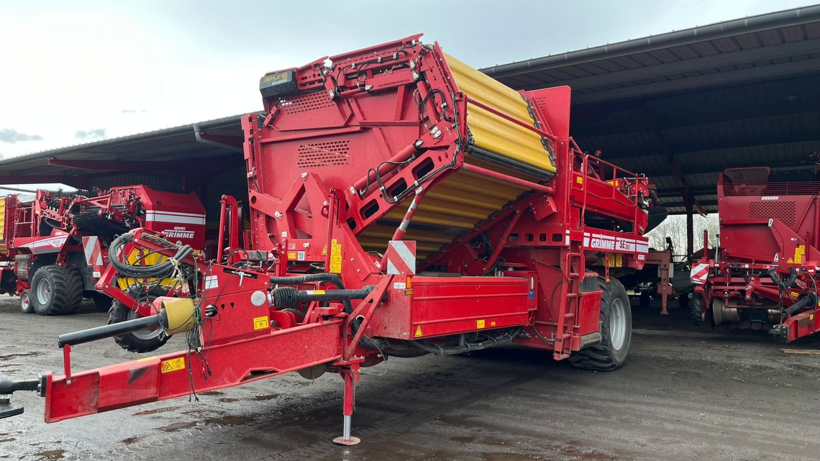 Kartoffelvollernter типа Grimme SE-260-UB Fin maskine fra 2022, med aflæssertank, Gebrauchtmaschine в Bylderup-Bov (Фотография 1)