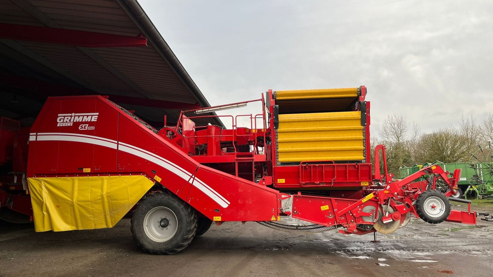 Kartoffelvollernter типа Grimme SE-260-UB Fin maskine fra 2022, med aflæssertank, Gebrauchtmaschine в Bylderup-Bov (Фотография 3)