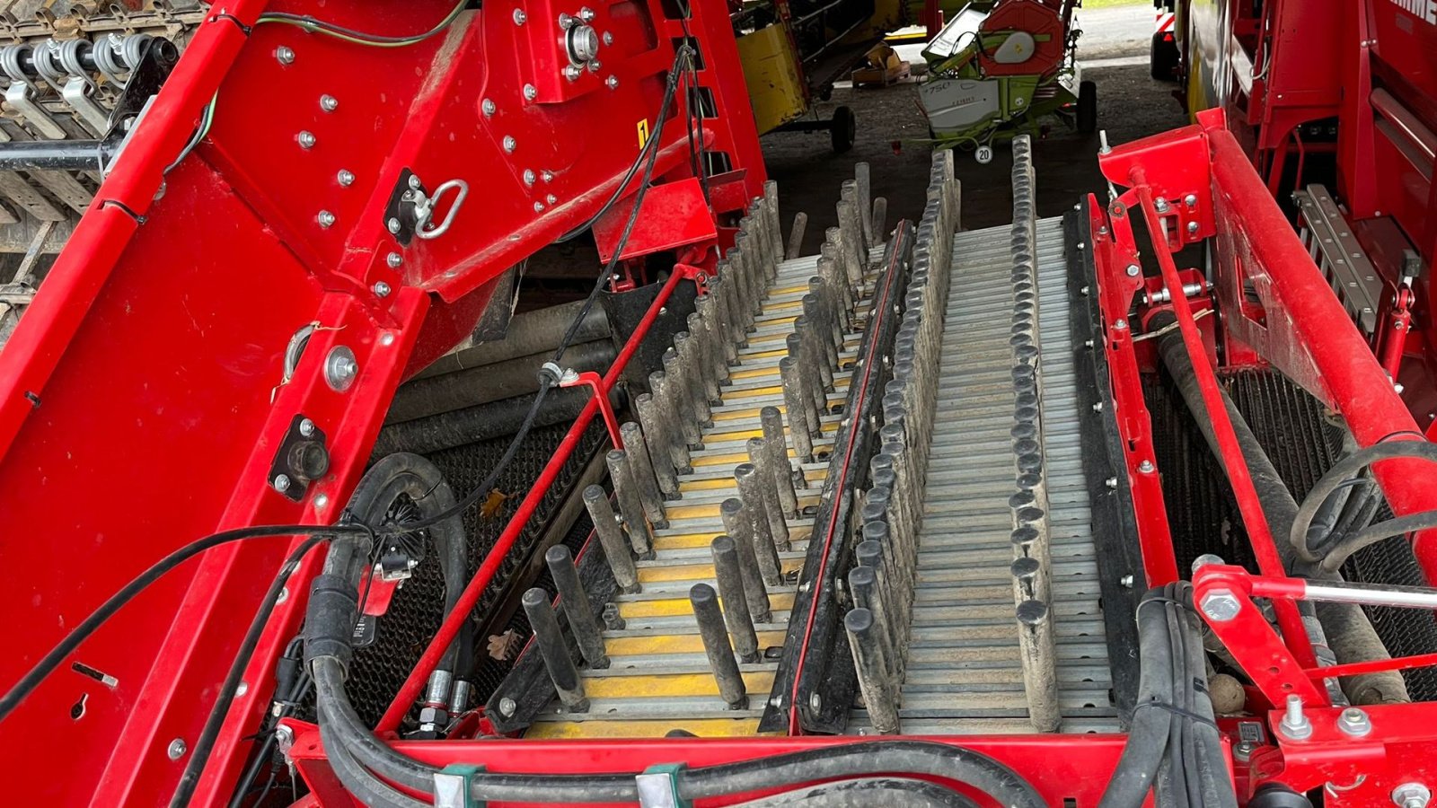 Kartoffelvollernter des Typs Grimme SE-260-UB Fin maskine fra 2022, med aflæssertank, Gebrauchtmaschine in Bylderup-Bov (Bild 6)