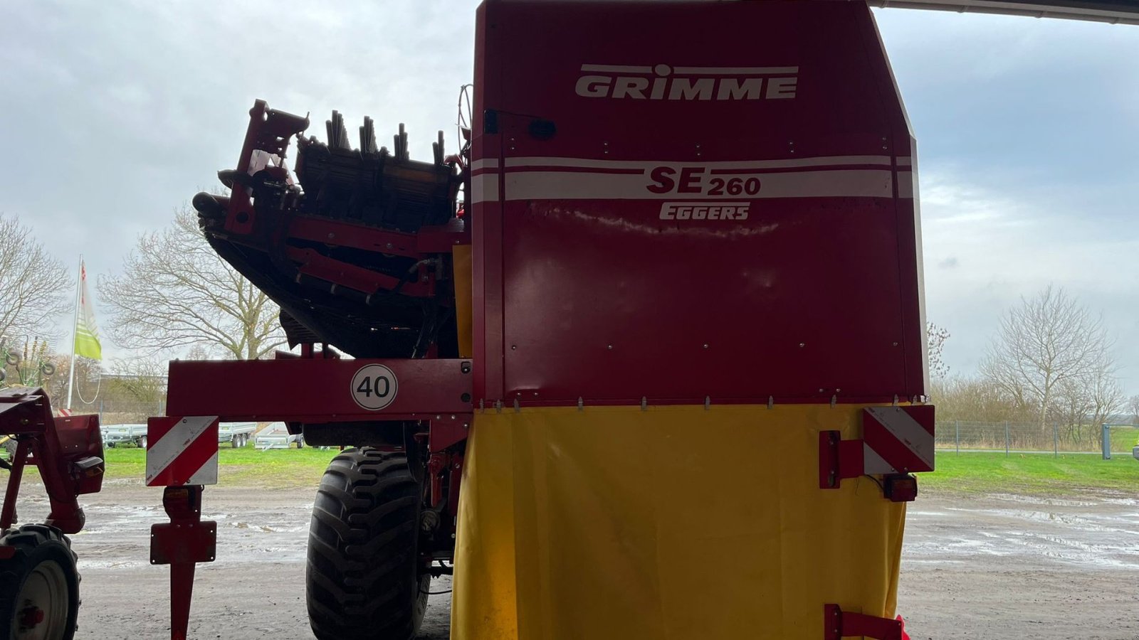 Kartoffelvollernter des Typs Grimme SE-260-UB Fin maskine fra 2022, med aflæssertank, Gebrauchtmaschine in Bylderup-Bov (Bild 4)