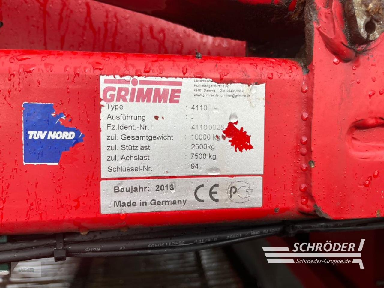Kartoffelvollernter typu Grimme SE 260 UB, Gebrauchtmaschine v Leizen (Obrázek 13)