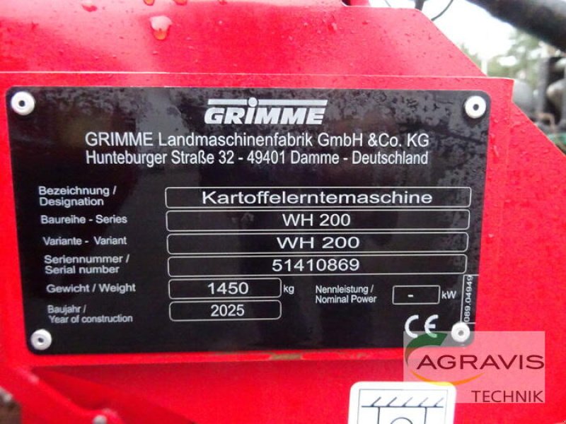 Kartoffelvollernter des Typs Grimme WH 200, Neumaschine in Uelzen (Bild 7)