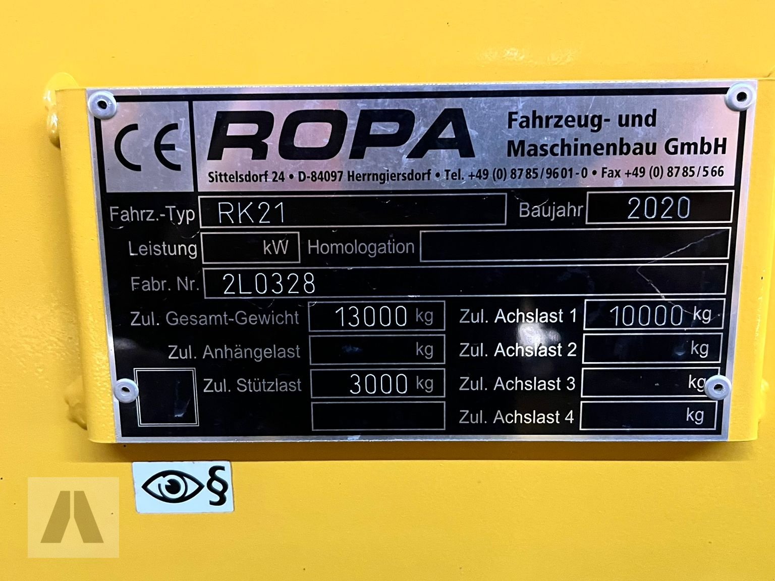 Kartoffelvollernter tipa ROPA Keiler 2 II RK 21, Gebrauchtmaschine u Regensburg (Slika 26)
