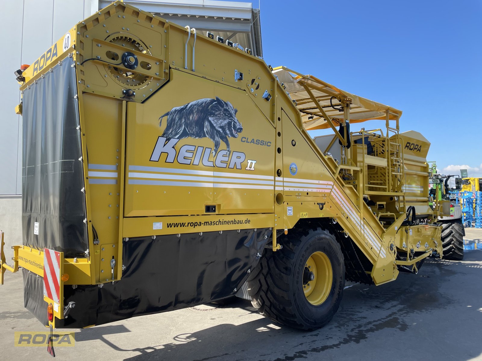 Kartoffelvollernter от тип ROPA Keiler II Classic Doppelbunker, Gebrauchtmaschine в Herrngiersdorf (Снимка 7)