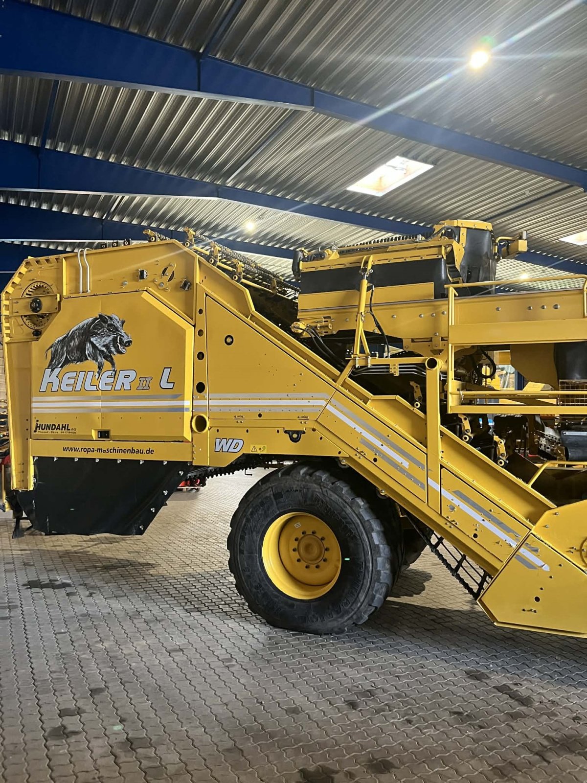 Kartoffelvollernter типа ROPA KEILER II L WD, Gebrauchtmaschine в Thisted (Фотография 4)