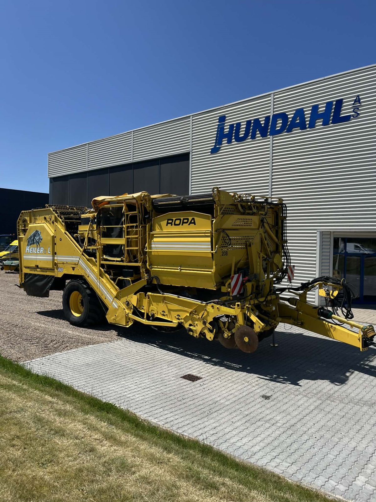 Kartoffelvollernter van het type ROPA KEILER II L WD, Gebrauchtmaschine in Thisted (Foto 2)