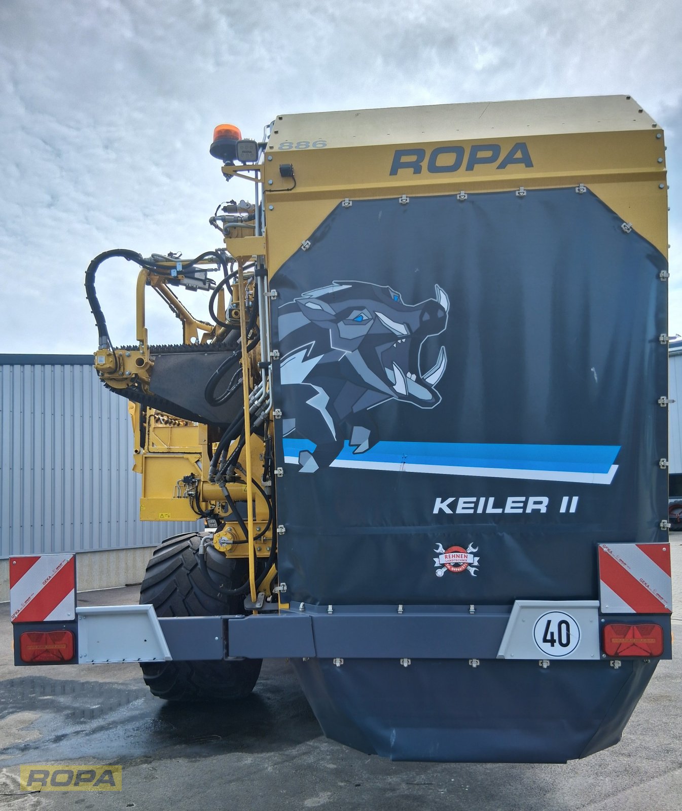 Kartoffelvollernter del tipo ROPA Keiler II, Gebrauchtmaschine In Herrngiersdorf (Immagine 4)