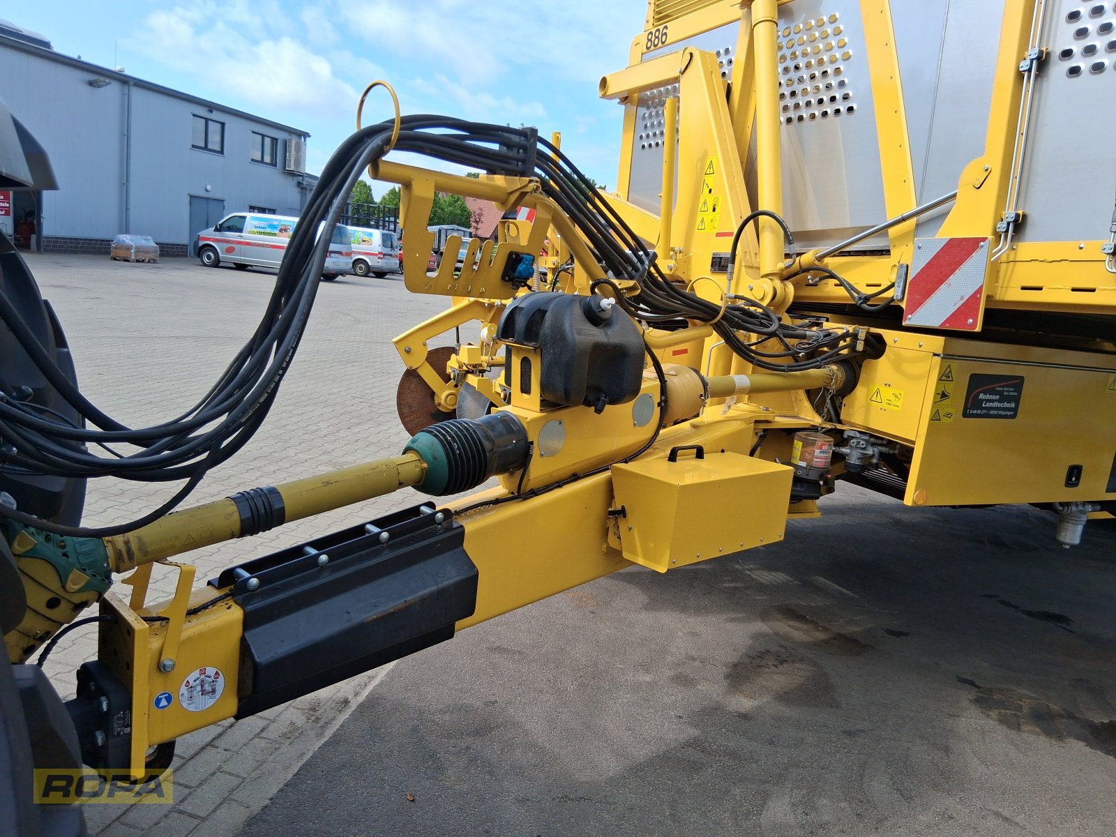 Kartoffelvollernter del tipo ROPA Keiler II, Gebrauchtmaschine In Herrngiersdorf (Immagine 9)