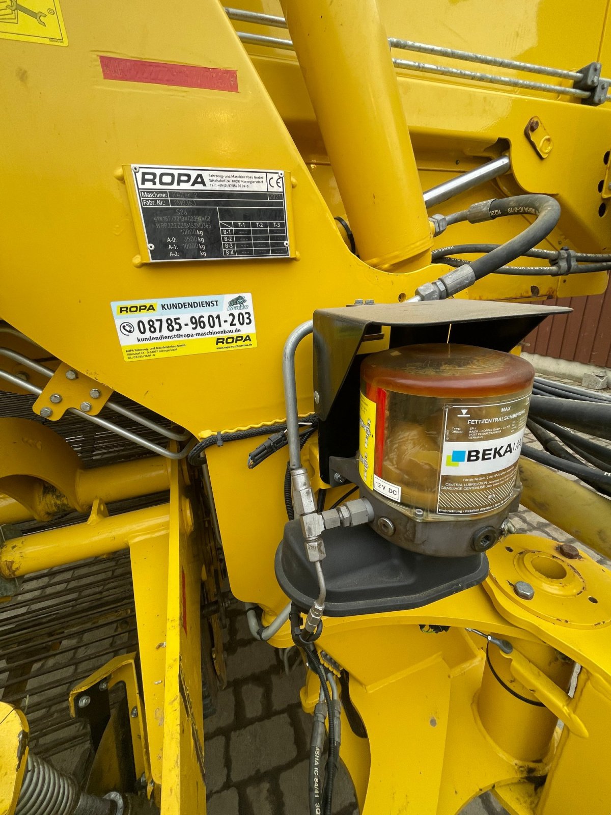 Kartoffelvollernter del tipo ROPA Keiler II, Gebrauchtmaschine In Barbing (Immagine 13)