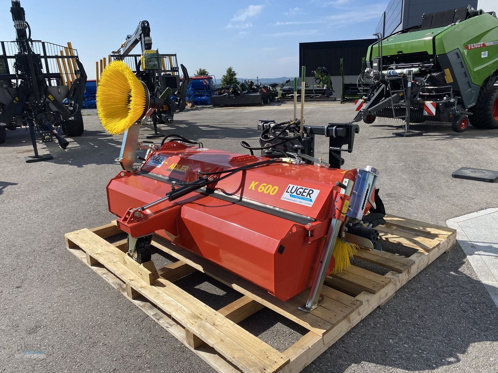 Kehrmaschine des Typs Adler Arbeitsmaschinen Kehrmaschine K600-210, Neumaschine in Niederkappel (Bild 8)
