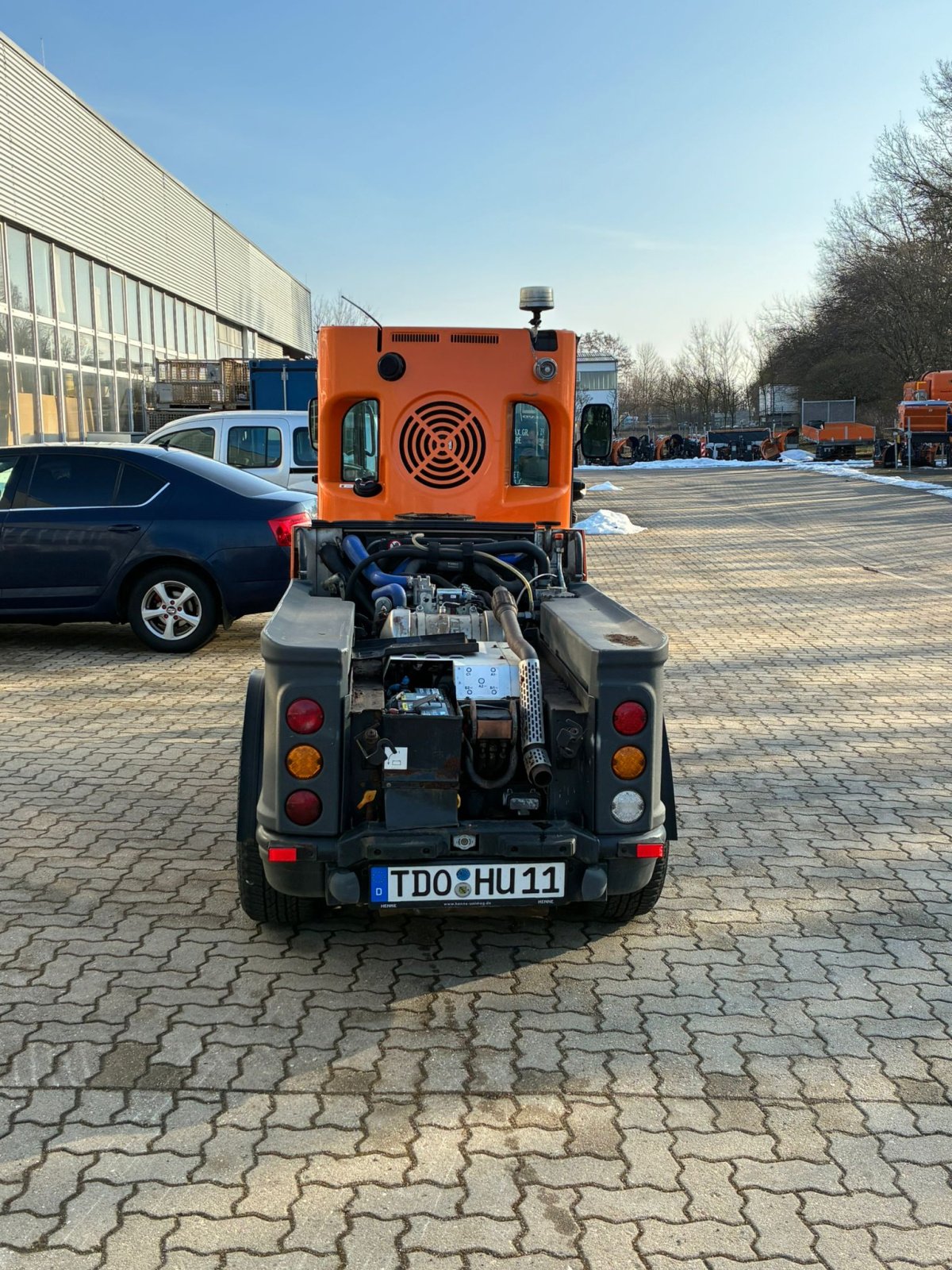 Kehrmaschine del tipo Aebi Schmidt Flexigo 150, Gebrauchtmaschine en Wiedemar (Imagen 7)