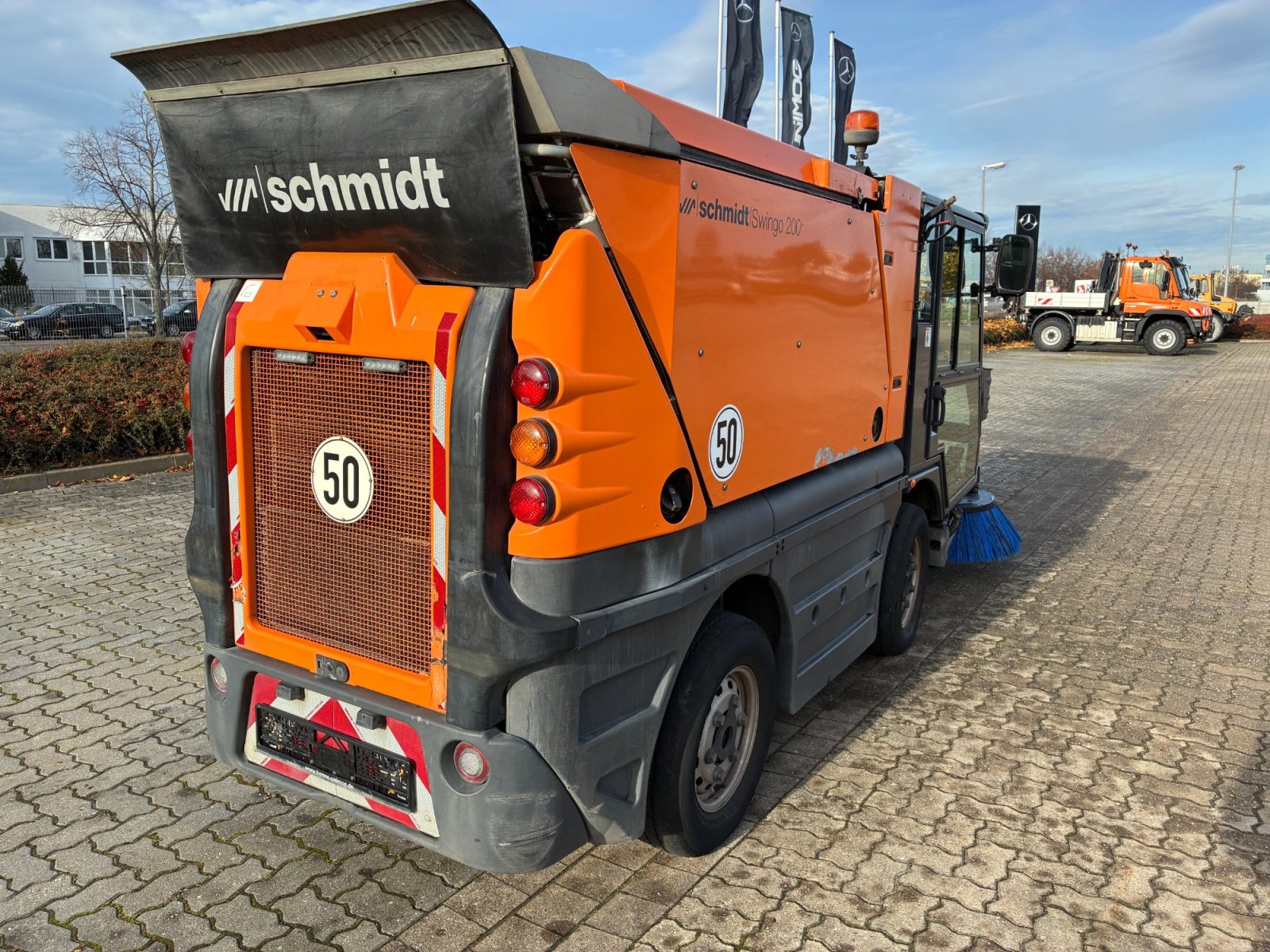 Kehrmaschine des Typs Aebi Schmidt Swingo 200+, Gebrauchtmaschine in Wiedemar (Bild 5)