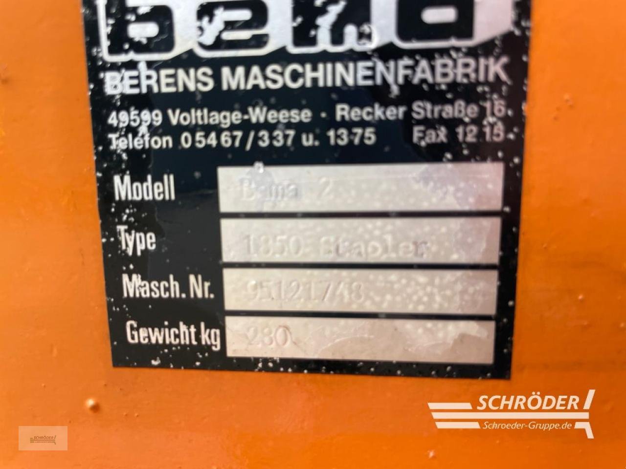 Kehrmaschine des Typs Bema 1,50 M, Gebrauchtmaschine in Wildeshausen (Bild 11)