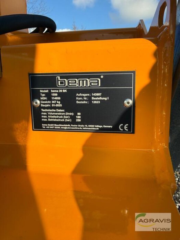 Kehrmaschine Türe ait Bema BEMA 20-1550, Neumaschine içinde Raesfeld (resim 3)