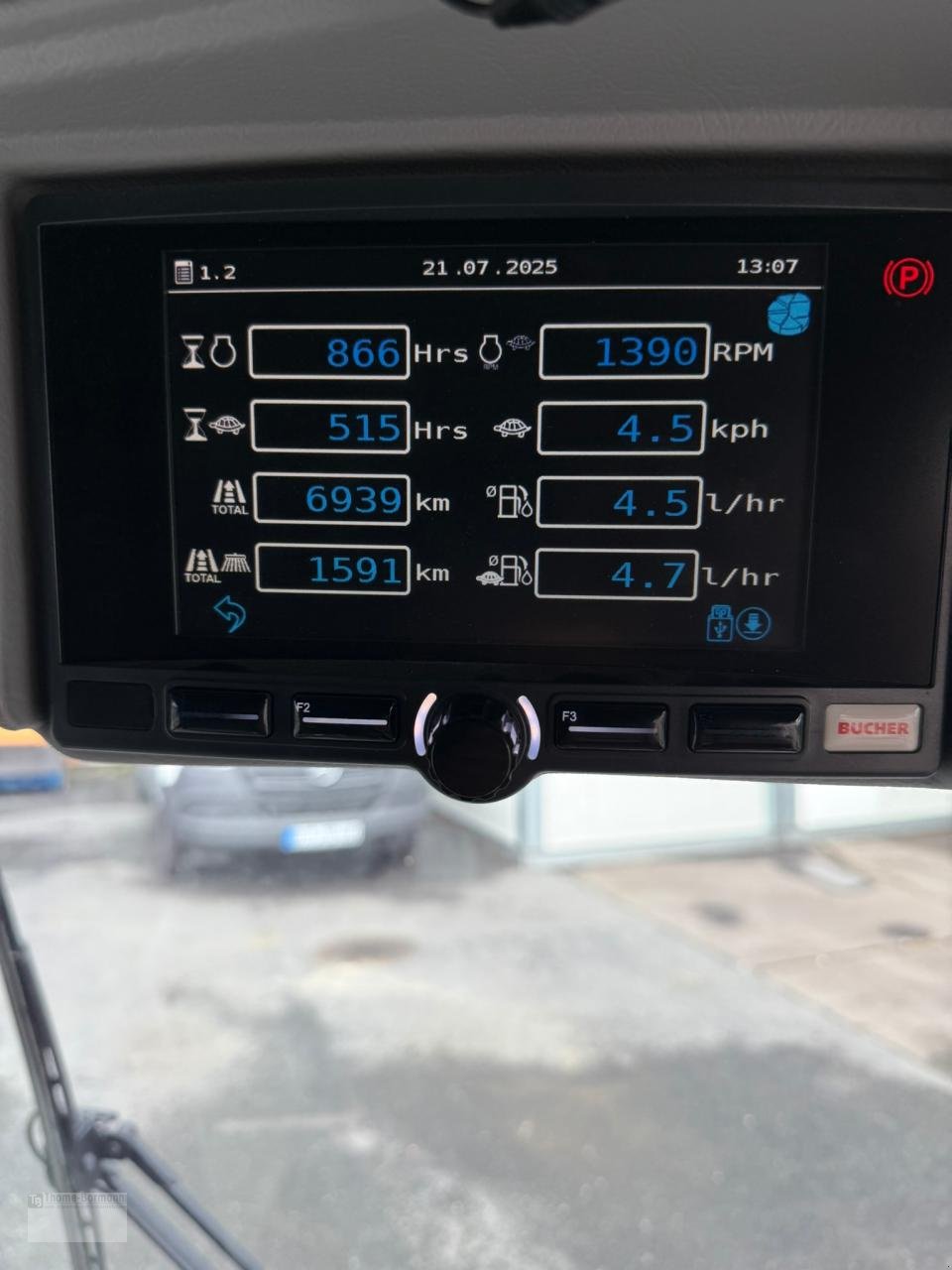 Kehrmaschine des Typs Bucher C202 Euro 6C, Gebrauchtmaschine in Prüm (Bild 5)