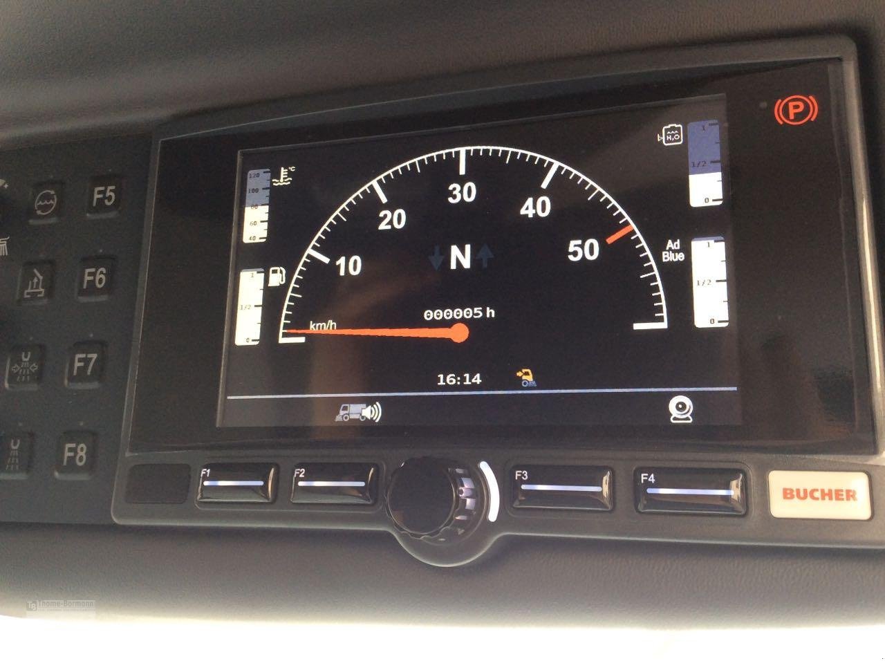 Kehrmaschine des Typs Bucher CityCat 5006 50 km/h, Mietmaschine in Prüm (Bild 8)