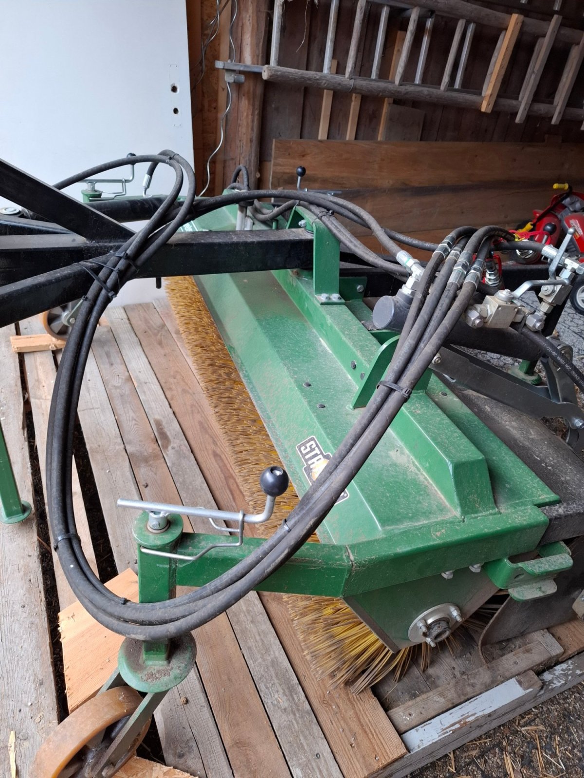 Kehrmaschine typu Düvelsdorf Frontkehrbesen, Gebrauchtmaschine v Scheyern (Obrázek 1)